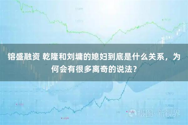 镕盛融资 乾隆和刘墉的媳妇到底是什么关系，为何会有很多离奇的说法？