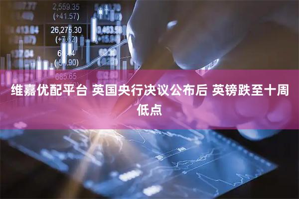维嘉优配平台 英国央行决议公布后 英镑跌至十周低点